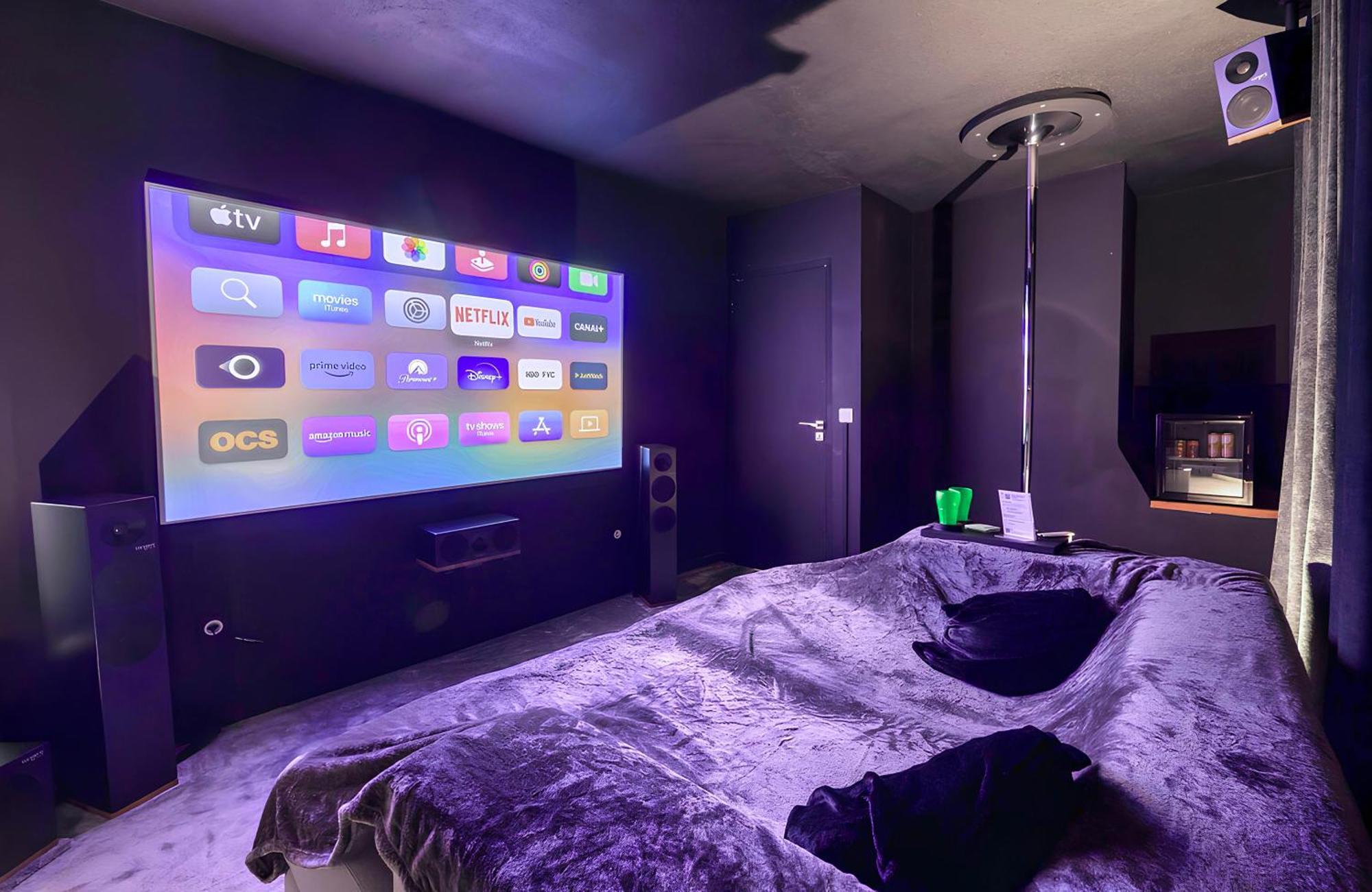 50 Nuances D'Amour - Jacuzzi / Massage / Cinema Moirans Exterior foto